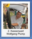 2. Kassenwart Wolfgang Plump